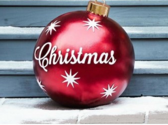 Outdoor Christmas PVC inflatable Decorated Ball