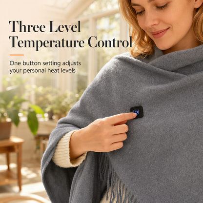 Electric Heated Shawl Blanket for Women